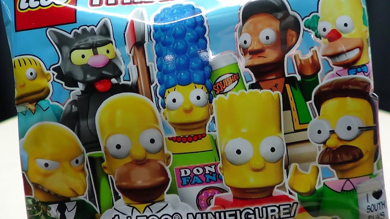 LEGO SIMPSONS BLIND BAGS EmGo Builds Stuff YouTube