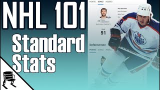 Intro To Standard Stats Goals Assists Points And More Nhl 101