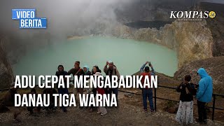 Tebalnya Kabut Tak Halangi Keindahan Danau Kelimutu - YouTube