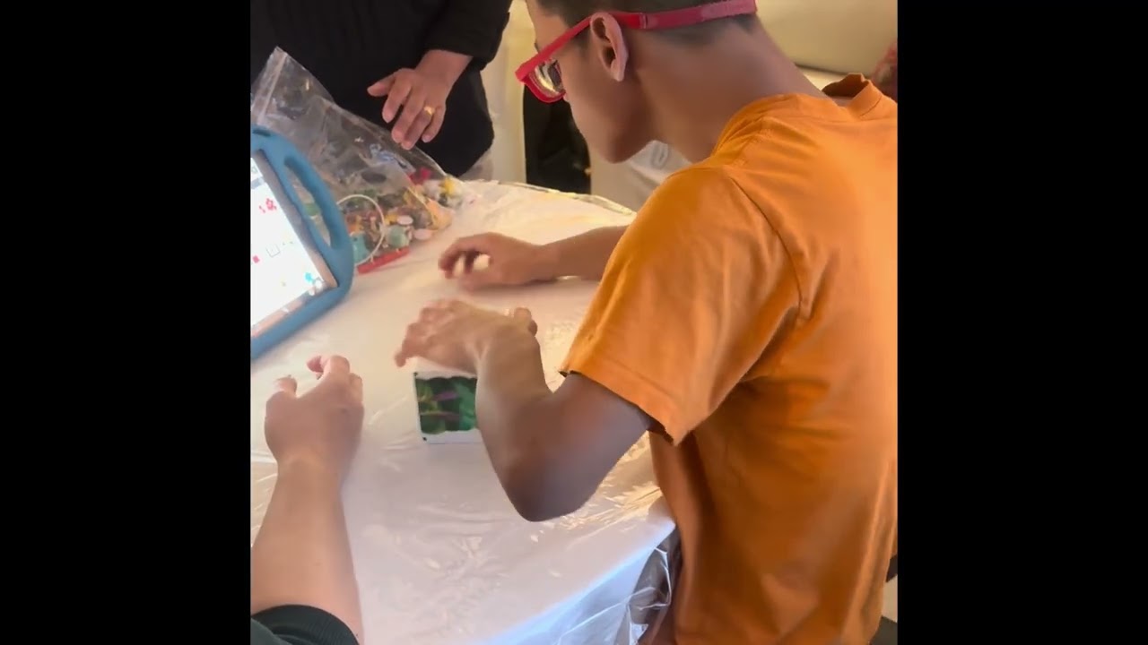 Adyaan learning Proloquo2Go