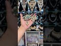 Original Turkish Designer Mother Pearls Hand Made Gold Plated Choker Set Now Available In Stock