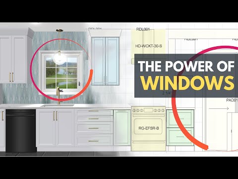 Video: Why is there a window between the bathroom and the kitchen? Window features between bathroom and kitchen