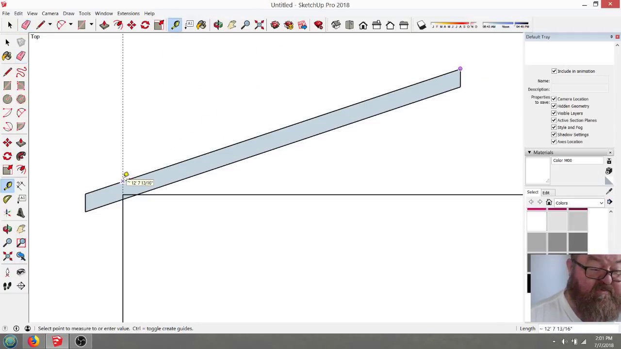 Simplifying Rafters by Planning in SketchUp - YouTube