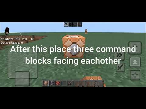 How to make orbital strike cannon in Minecraft bedrock edition with only command