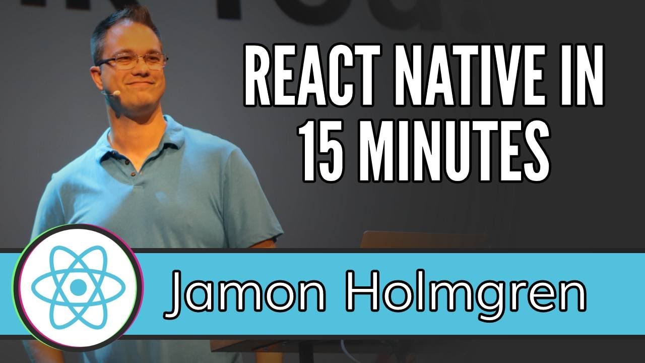 [React Live 2019] 3. Jamon Holmgren - Build an iOS and Android app in 15 minutes using React Native java sdk