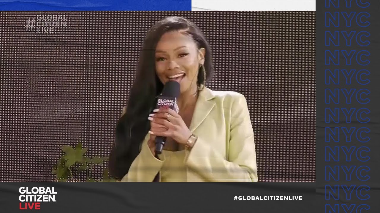 Bonang Matheba on Global Hunger | Global Citizen Live