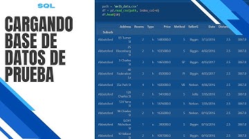 SQL: cargando base de datos de práctica en PostgreSQL