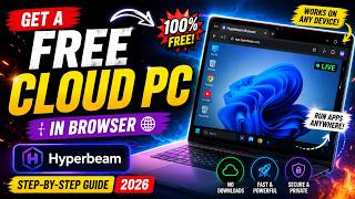 Free Virtual Browser (Cloud PC) 🔥 Hyperbeam Complete Tutorial screenshot 3