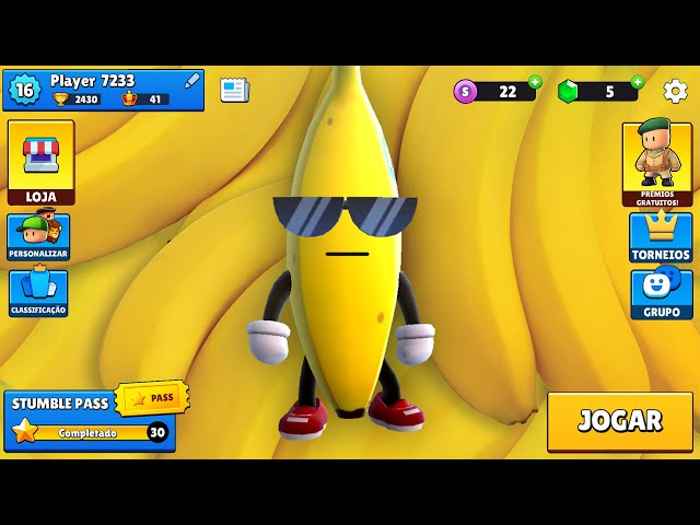 STUMBLE GUYS VERSÃO BANANA 🍌 