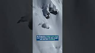 Epic Ski Run Ends in a Dramatic Wipeout! 😲 #shorts @SWNS