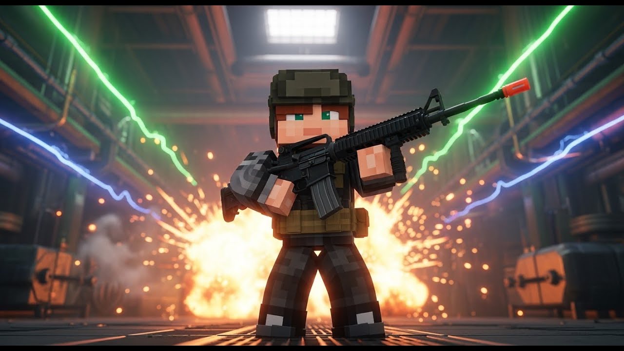 I found a new Call of Duty Game But in Minecraft