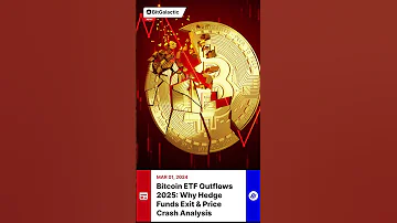 Bitcoin ETF Outflows 2025 Why Hedge Funds Exit Price Crash Analysis BitGalactic News 