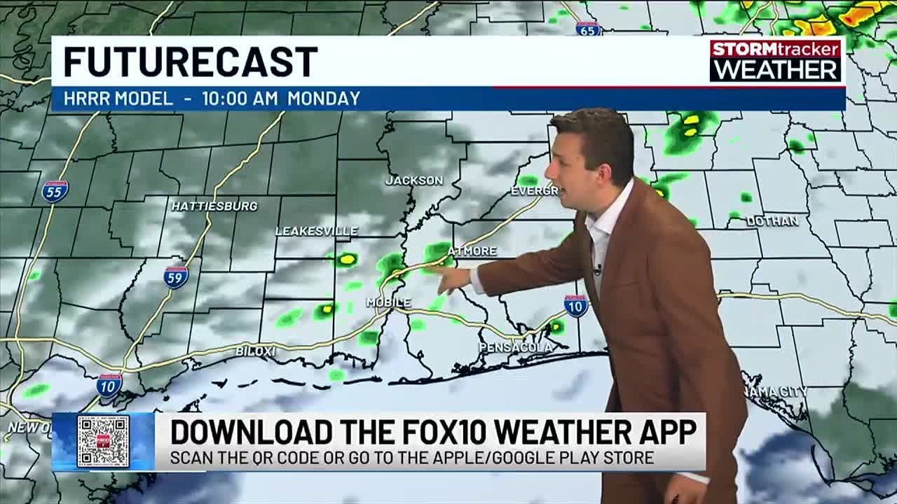 Small chance for storms on Memorial Day - YouTube