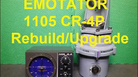 Emotator 1105 CR-4P Rebuild  & Upgrade