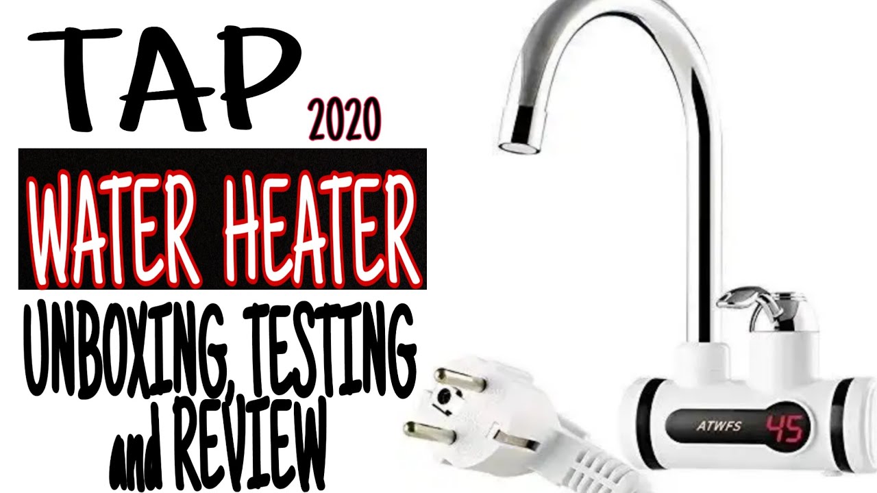 GEYSER WATER TAP installation and Review Instant water heating tap water heater tap YouTube