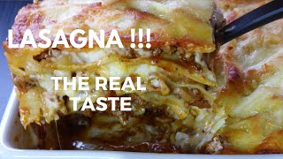 THE MOST PERFECT LASAGNA - REAL TASTE LASAGNA - EASIEST LASAGNA RECIPE - BEST LASAGNA RECIPE