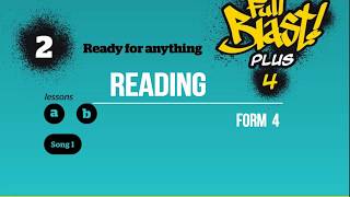 ENGLISH Full Blast! PLUS 4 Module 2b Reading