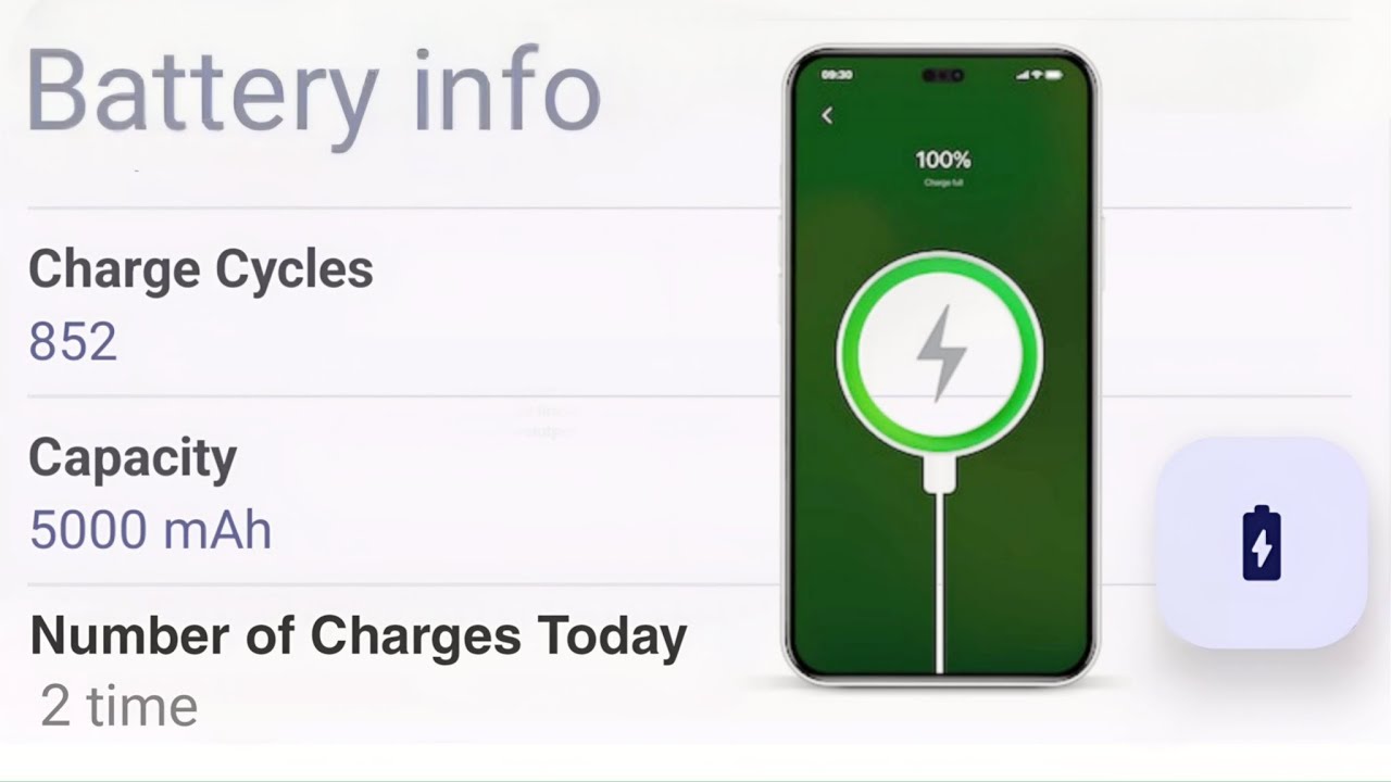 How To Check Android Battery Cycles Count | Battery Cycles Count Info ...