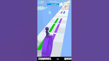 LAYERS ROLL ALL LEVELS GAMEPLAY (ANDROID & IOS) «» #SHORTS