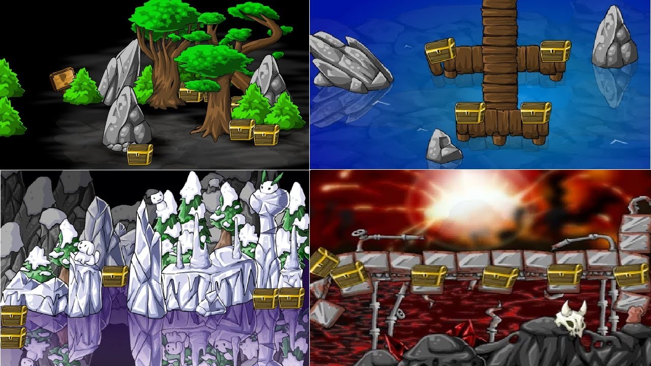 Epic Battle Fantasy 3 - All Medal Areas (Epic Difficulty)