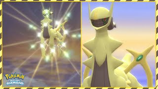 [Live] Shiny Arceus after 178 resets! SUPER FAST SHINY! [Pokemon Brilliant Diamond]