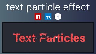 Custom Text Particles Effect Net Worth