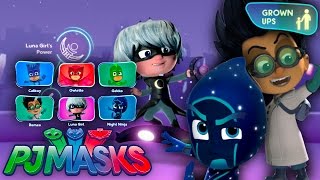 NEW! PJ Masks Luna Girl, Romeo & Night Ninja Website (and Parent Zone) screenshot 3