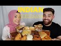 INDIAN FOOD MUKBANG, BUTTER CHICKEN, SAMOSA, LAMB ROGAN JOSH, GARLIC ROTI, NAAN, IDLY, VADA, DOSA