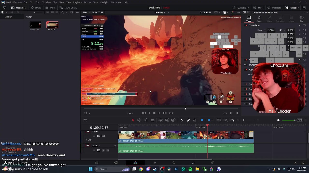 PEAK SPEEDRUNNING - Live (goin for WR!) (mostly no mic)