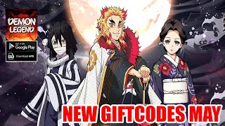 Demon Legend Fury New Giftcodes May - Demon Slayer RPG Game Android