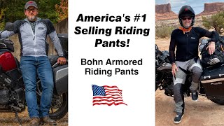 Motorcycle Armor Pants  Bohn Protective Riding Pants – Legendary USA