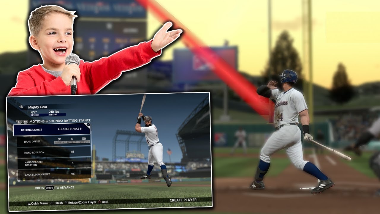 Using A Subscriber Batting Stance! MLB The Show 18 Road