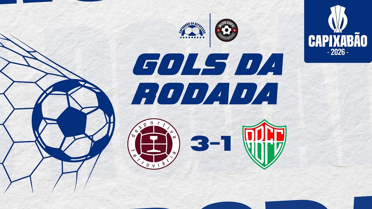 GOLS DA RODADA | 🚂 DESPORTIVA 3 - 1 RIO BRANCO DE VENDA NOVA 🇮🇹 | CAPIXABÃO 2026