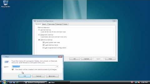 How to get the hidden boot screen in Windows Vista