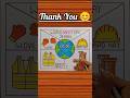 World Safety Day Poster Drawing / Safety Awareness Poster #shorts