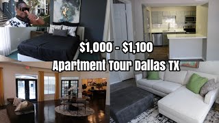 $1,000-$1,100  AFFORDABLE APARTMENT TOUR | DALLAS TEXAS | VLOG