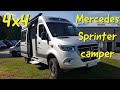 4x4 Mercedes Sprinter camper van : La Strada Regent S