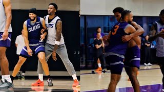 Dillon Brooks Shoving & Fighting Suns Teammates During Training Camp