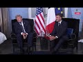 President Trump participates in a bilateral meeting with France's President Macron — 6/15/2026