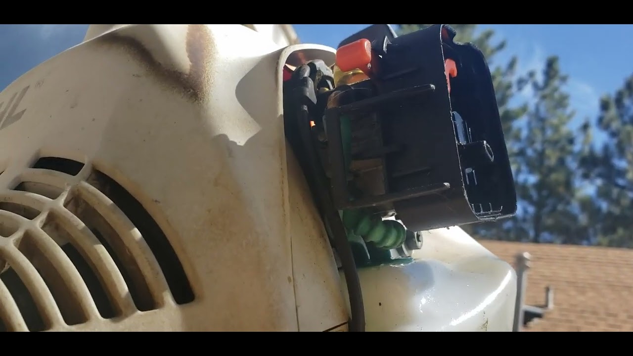 Stihl FS55 Line trimmer won't start after storage. 99 guarantee fix