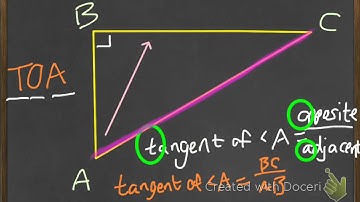 Geometry 8.3 the tangent ratio