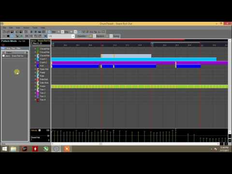 DrumThrash - Drum Machine Software - Snare Roll Out Demo