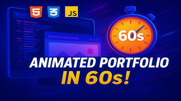 Watch Me Design My Portfolio Website in 60 Seconds ⚡