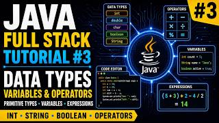 Java Data Types Variables Operators  Java  Stack Tutorial 3