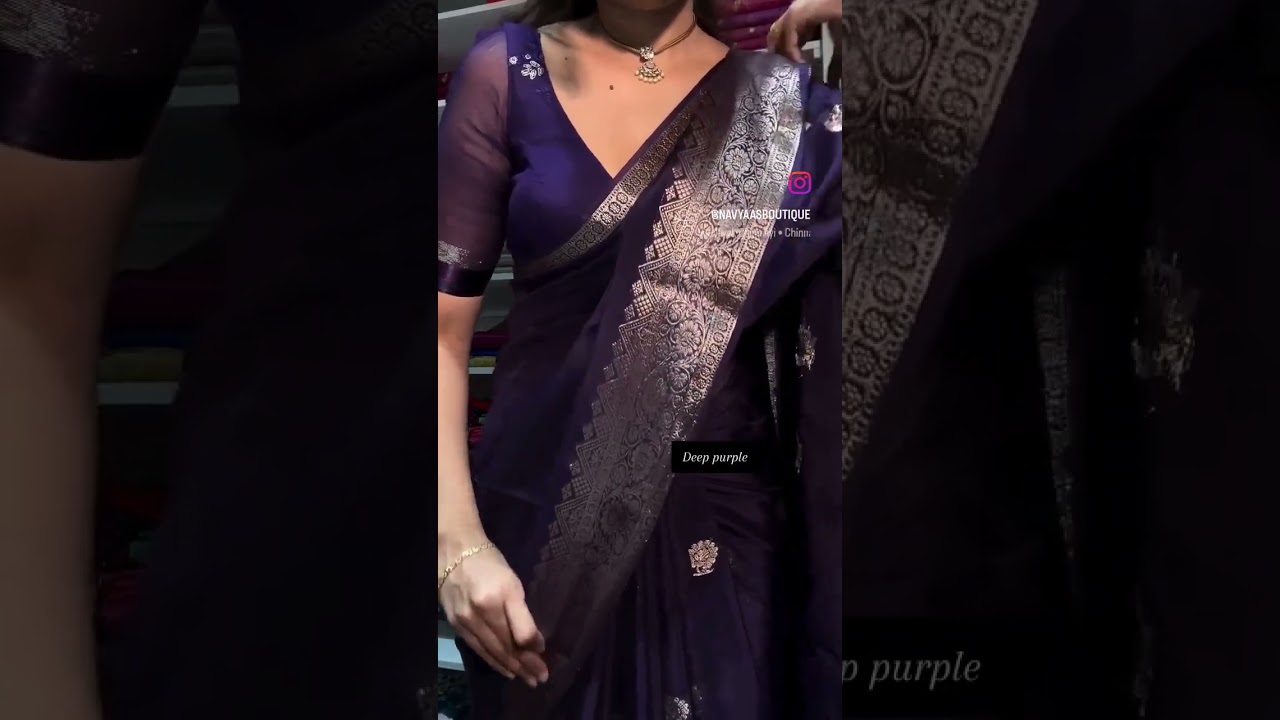 To order watsapp 7200845989 purple saree 