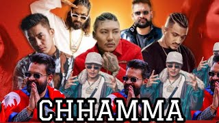 VTEN - CHHAMMA Ft - BALEN, EMIWAY, LAURE, DIVINE  | Maksud Mashup | Nepali Hip Hop Rap Mashup Song