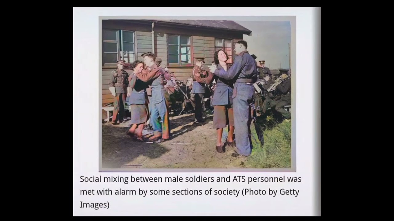 WW2, thousands of women joined the Auxiliary Territorial Service and proudly assisted Britain