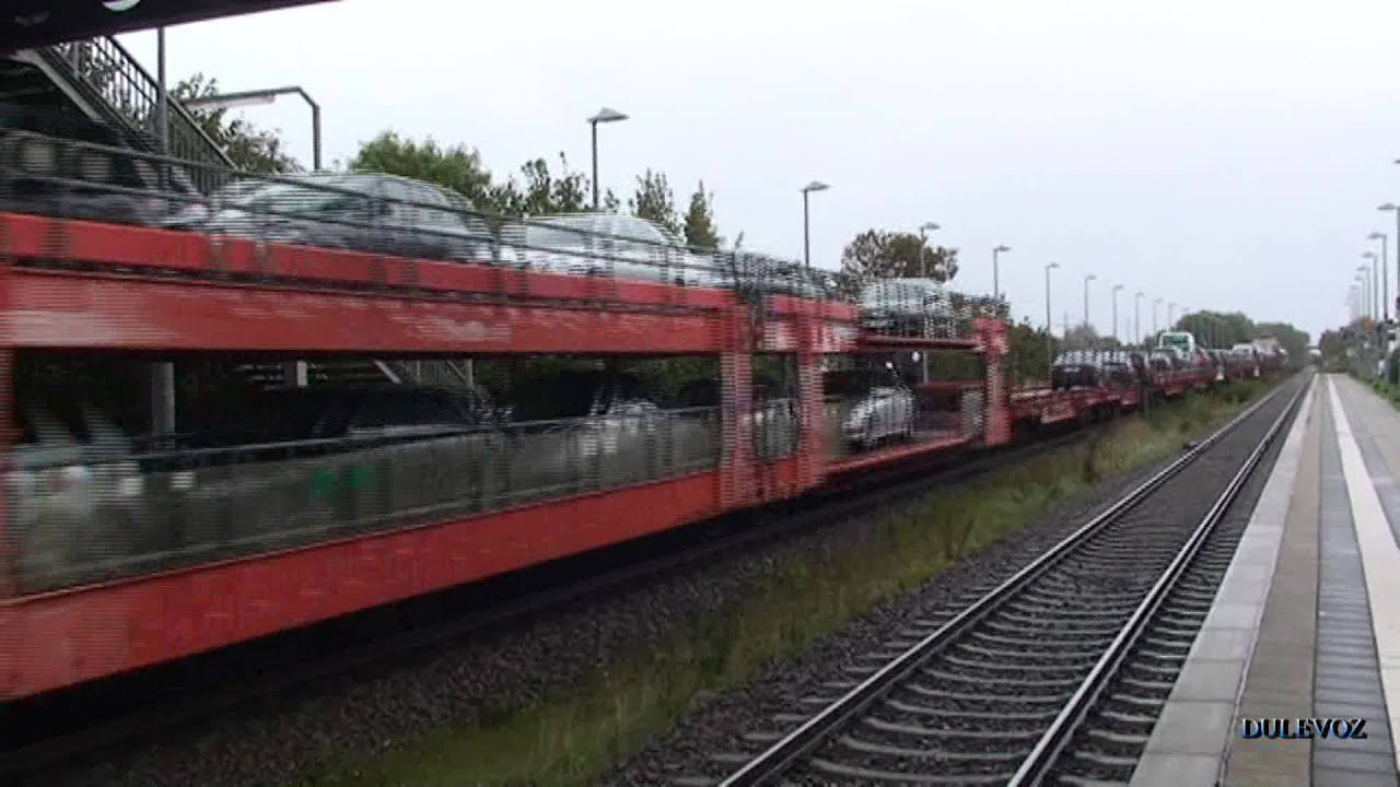 DB AutoZug ( Niebüll Westerland sylt Shuttle ) in Morsum