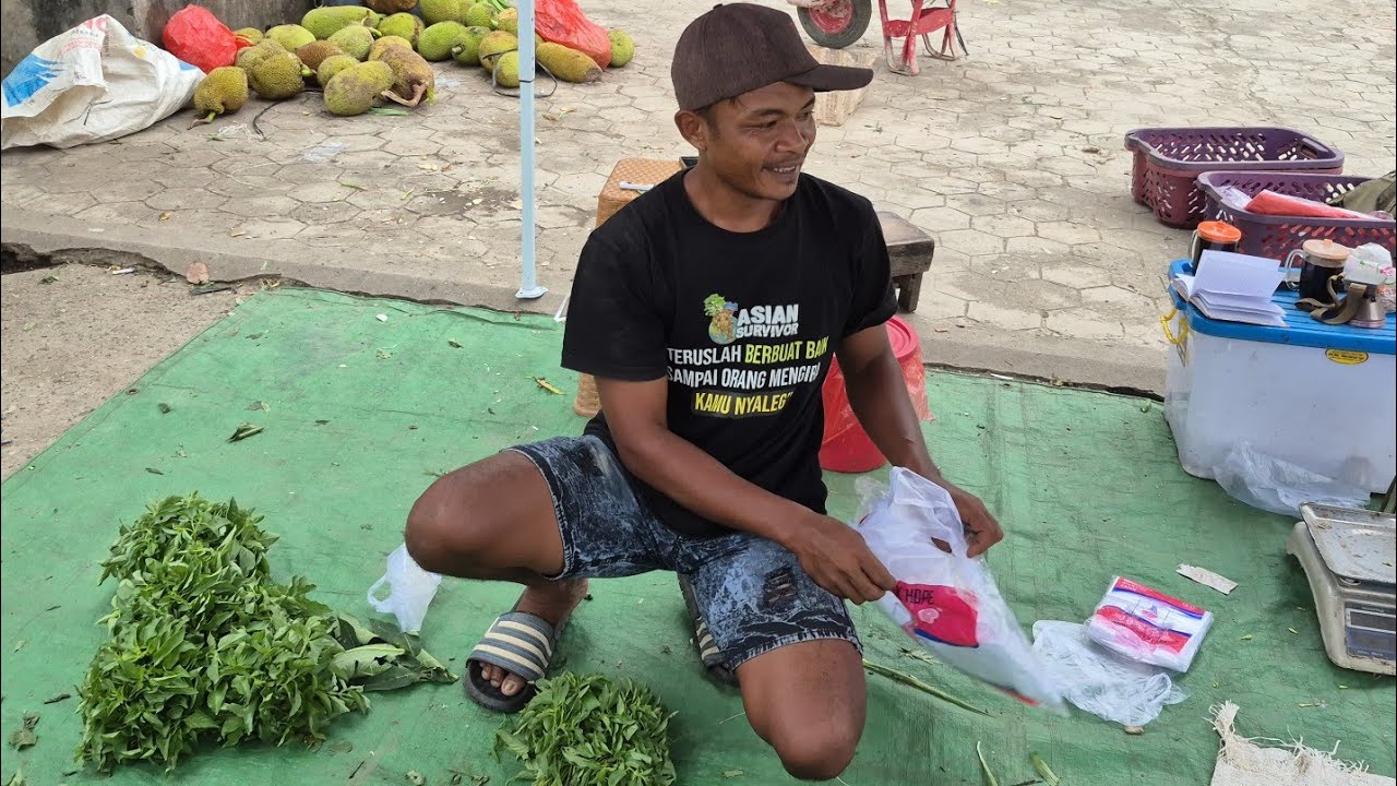 KETEMU MAS DIDIK! SUASANA PAGI PASAR TRADISIONAL DI IBUKOTA KALIMANTAN UTARA
