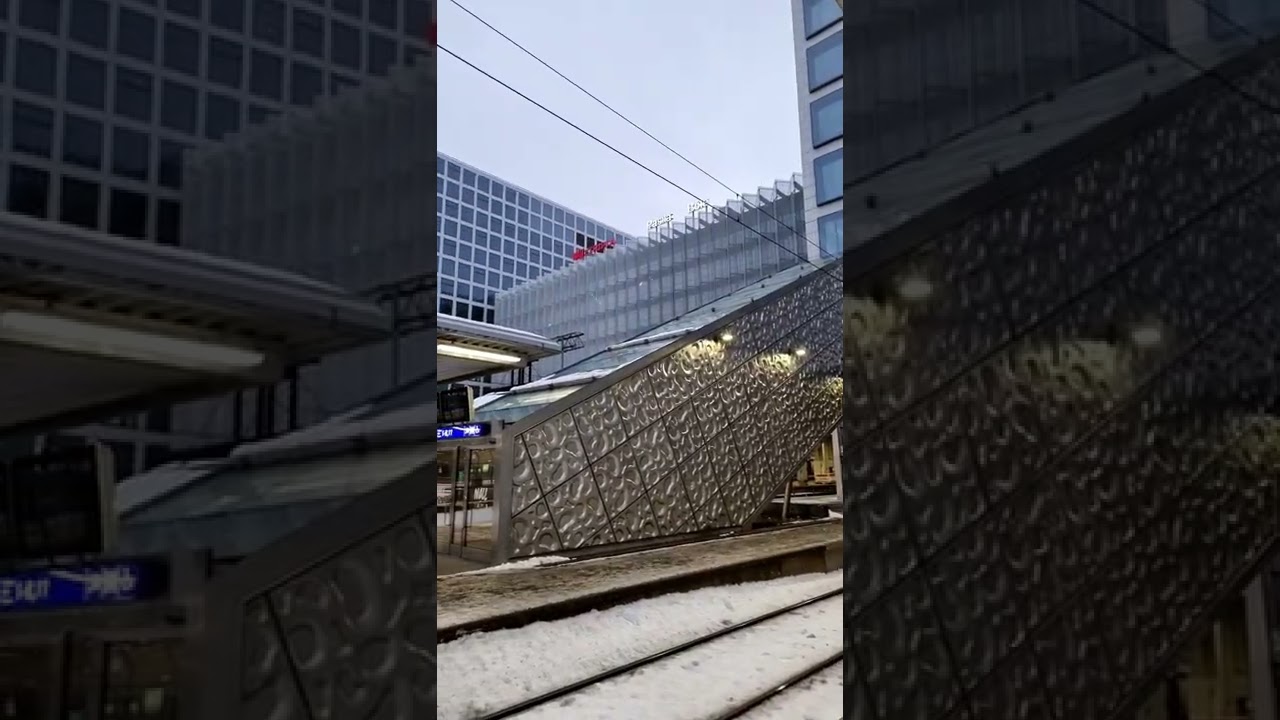 view from Pasila train station, Helsinki